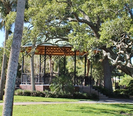 Gazebo in Dunedin's Edgewater Park