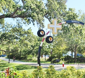 Pinellas Bike Trail through Dunedin